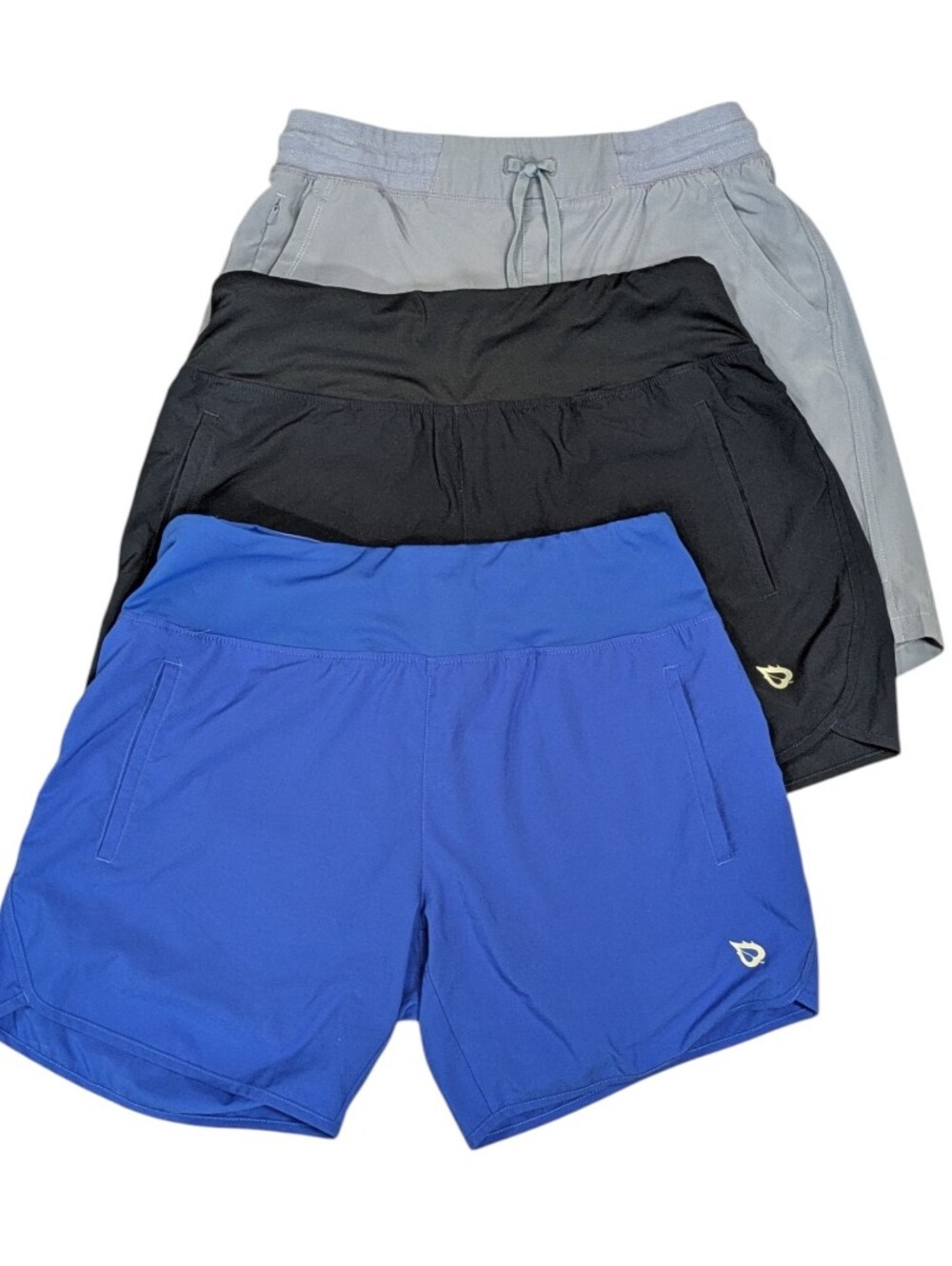 Baleaf Running Shorts Blue Size Large Set of 3